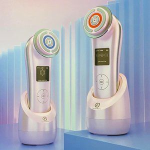 Nanotime Beauty anti-aging F82E RF EMS microcurrent LED face lifting